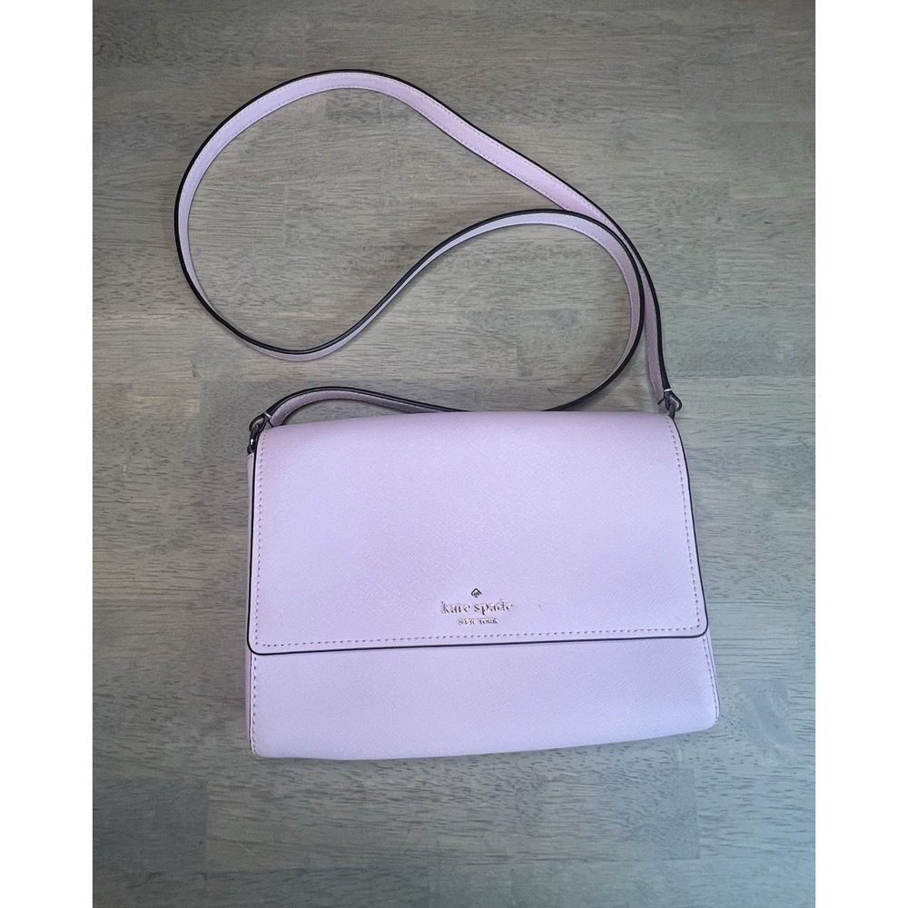 Kate Spade New York Cove Street Dody Light Pink Saffiano Leather Crossbody Bag